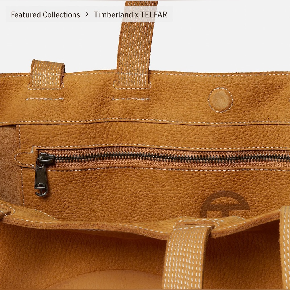 *SOLD* NWT- TELFAR x Timberland Limited Edition Collaboration Large Shopper - Picture 6 of 16
